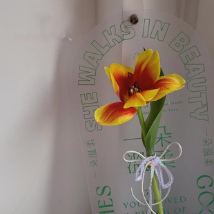 Flower arrangement flower box original card-type gift flower-shaped flower box gift box card goddess