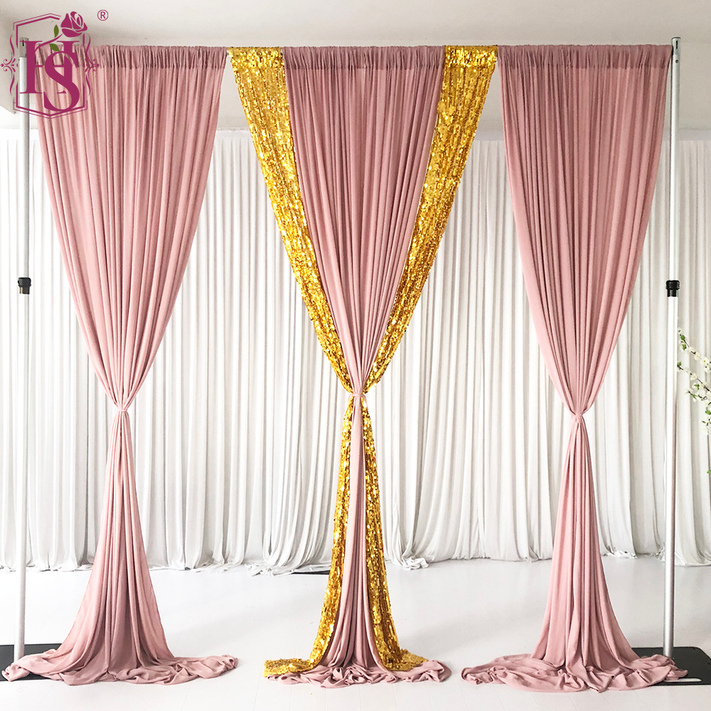 Engagement wedding wedding stage layout decoration design sequin…