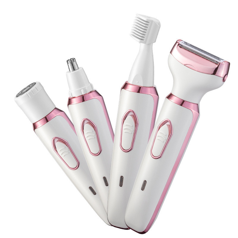 Máquina de afeitar eléctrica femenina de cuidado personal para mujeres todo en uno para el cabello de las axilas, aparato de corte de cabello de púbico privado image 6