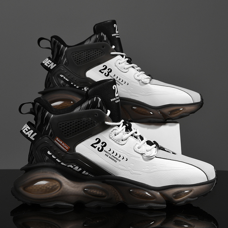 Men's Shoes Winter Owen Aj Basketball sneaker Dad Shoes Casual All-match High-top Shoes Men's Autumn Casual Style