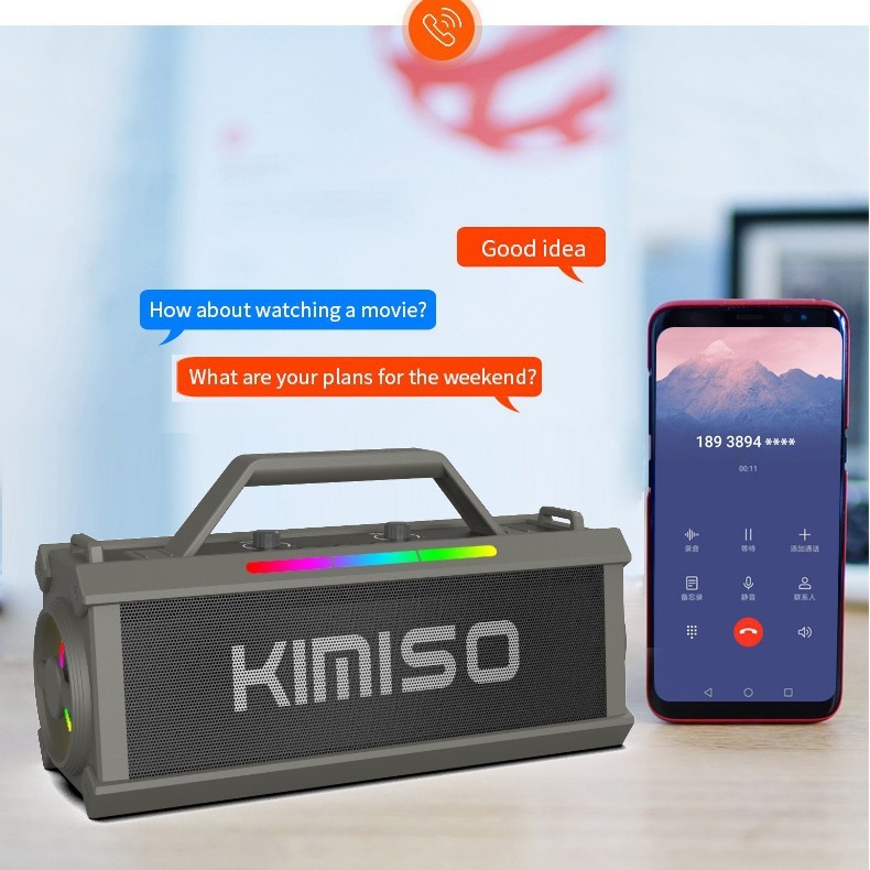 KIMISO新型屋外ハイパワー携帯家庭用KTV無線bluetoothオーディオ|undefined