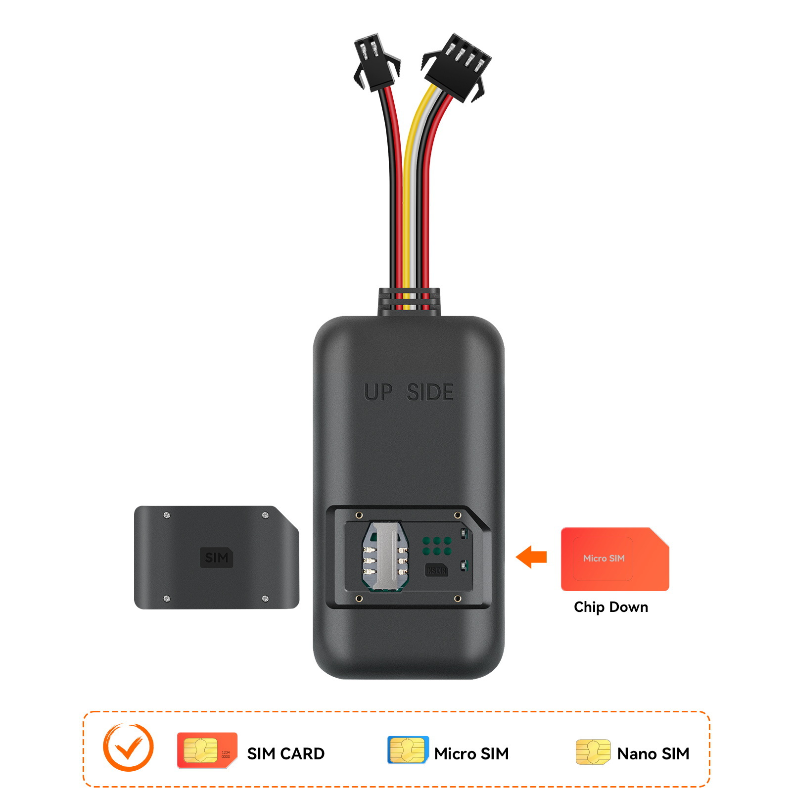 Beidou gps locator car anti-theft positioning tracking tracking artifact remote fuel cut-off