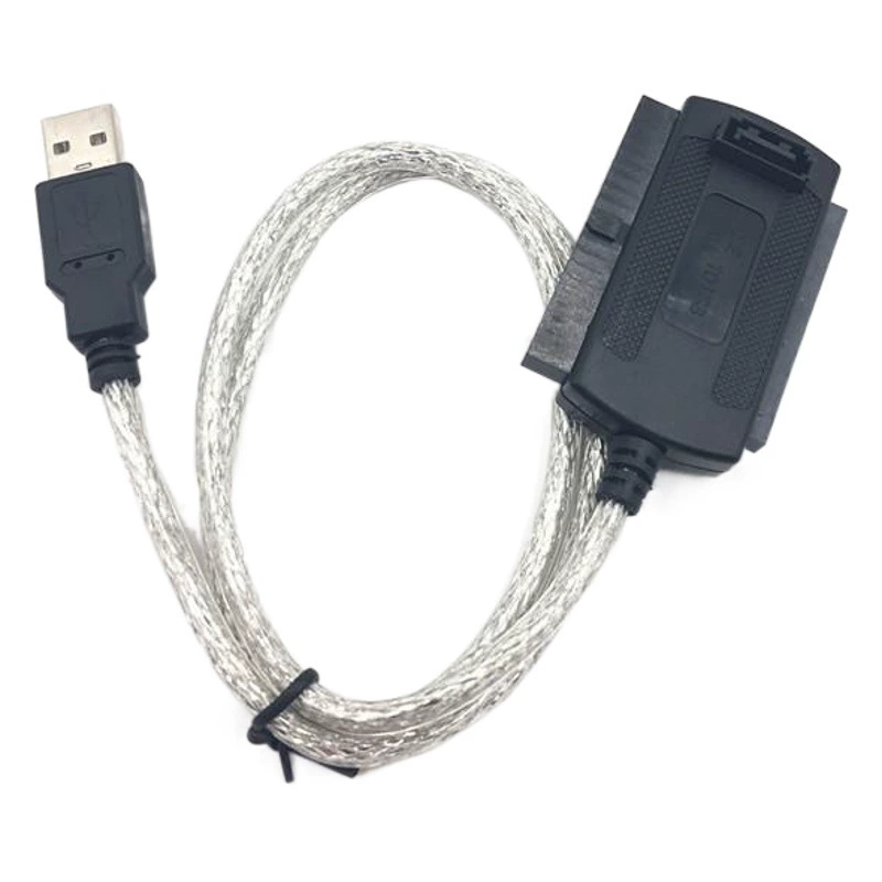 Оптовая Продажа с завода USB/2,5 + 3,5 IDE /SATA простой привод линии USB к SATA + IDE адаптер