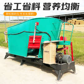 双蛟龙16立方全日粮制备机干鲜秸秆揉丝拌料机TMR草料搅拌机图片