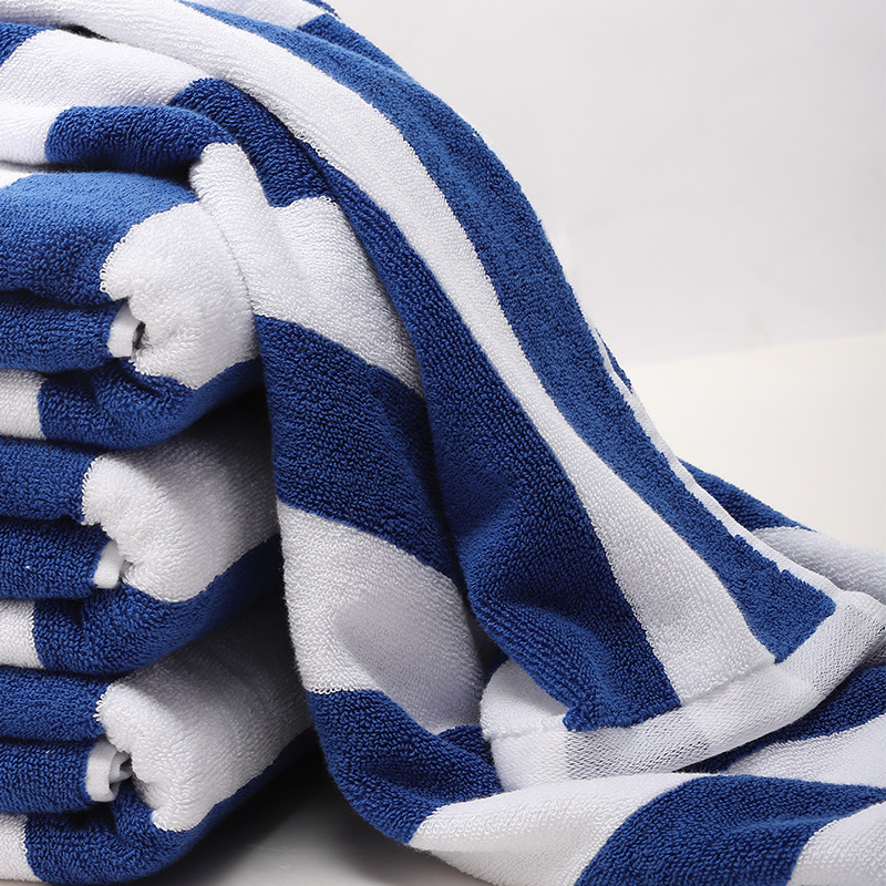 Customized hotel pool towel pure cotton adult thickened absorbent hotel towel swimming five-star hotel bath towel