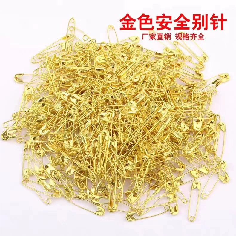№ 000 безопасная булавка серебряный золотой серый медный цвет гальваническое железо маленькая булавка металлическая булавка