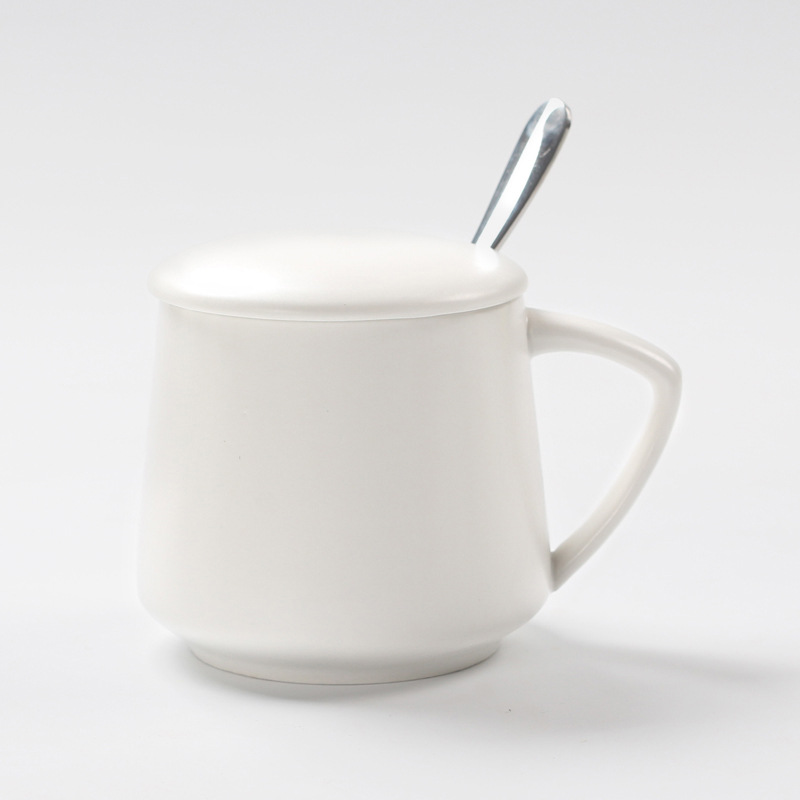 Taza de cerámica original Selección de tazas de café con tapa cuchara caja de regalo conjunto de bolsas LOGO grabado