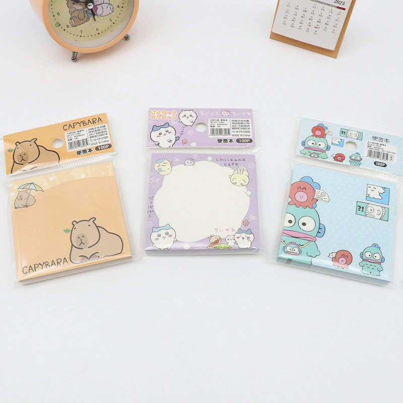 麦品 Канцелярские стикеры Giykawa для учеников начальных классов, мультяшные заметки, слова, заметки в офисе
