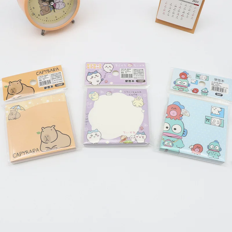 麦品 Канцелярские стикеры Giykawa для учеников начальных классов, мультяшные заметки, слова, заметки в офисе