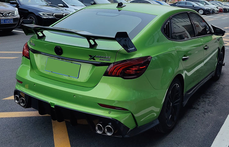 General Motors Punch-Free Large Tail Sedan GT Carbon Fiber High-Foot Spoiler Fixed Wind Tail