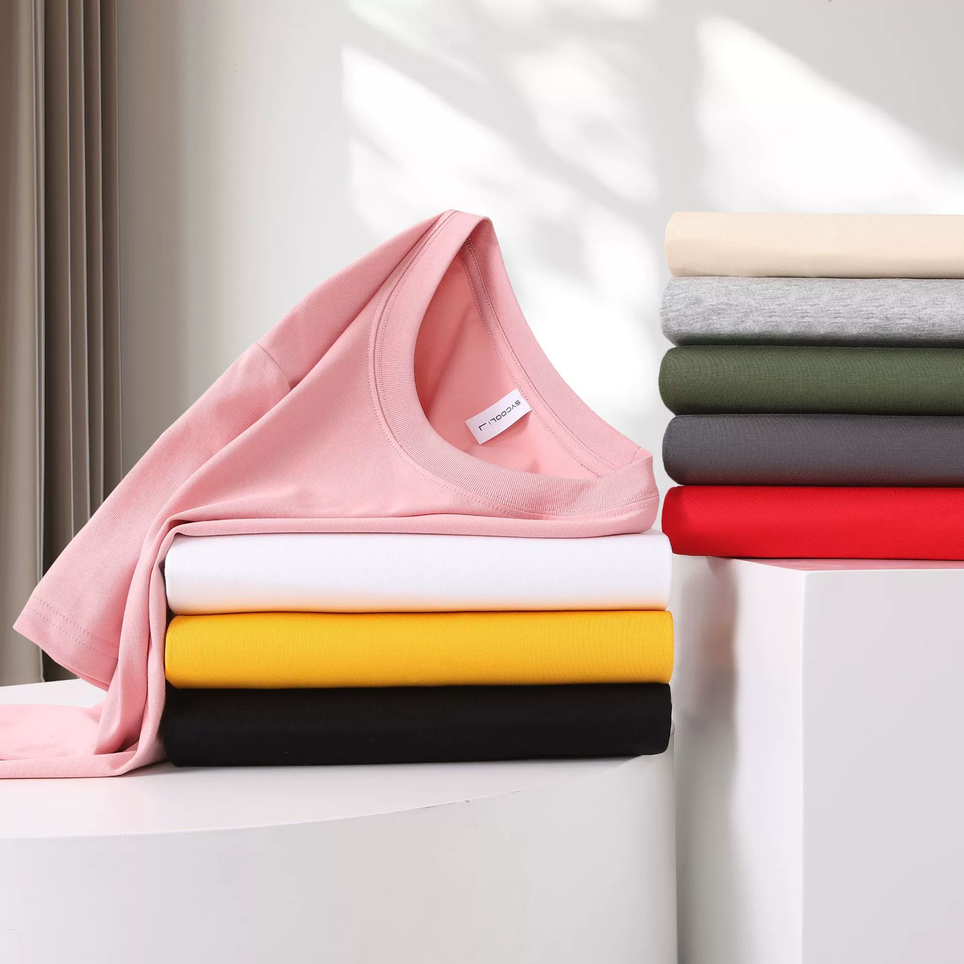 32 двойная пряжа мерсеризованный хлопок футболка с логотипом на заказ с круглым вырезом рекламная рубашка Класс одежды групповая рабочая одежда оптом вышивка