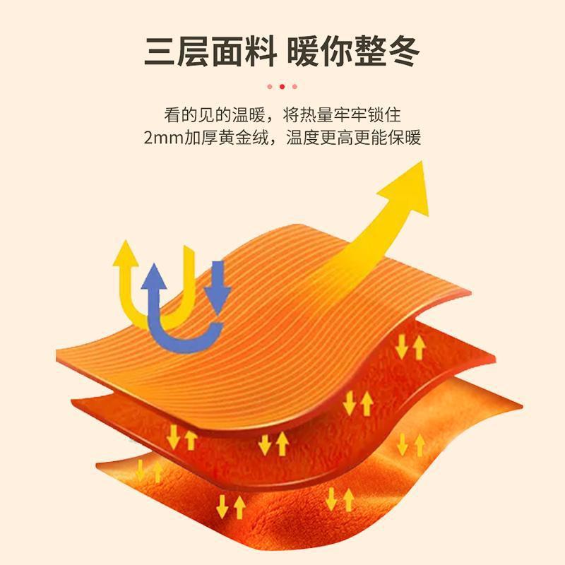 Rodillera caliente vaina de la rodilla forrado de lana vieja pierna fría conjunta femenina ciclismo a prueba de viento para los ancianos otoño e invierno especial a prueba de frío