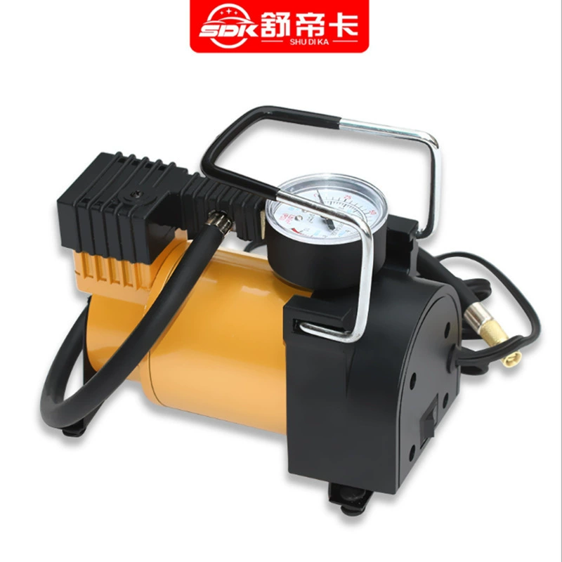 Shudi Ka 12V автомобильный надувной насос автомобильная шина для накачки автомобиля мини-портативный металлический одноцилиндровый 30 цилиндров