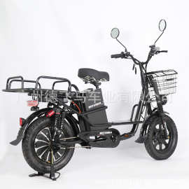 外贸出口电动车载重王专用俄罗斯电单车长续航电瓶车自行车外卖