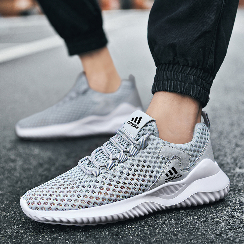 Cross-border Broken Code genuine goods Men's Shoes Mesh Breathable Casual Shoes Men's Sports Running Shoes Lightweight Anti-slip Shoes Travel Shoes