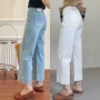 宽松新款春季显瘦牛仔裤