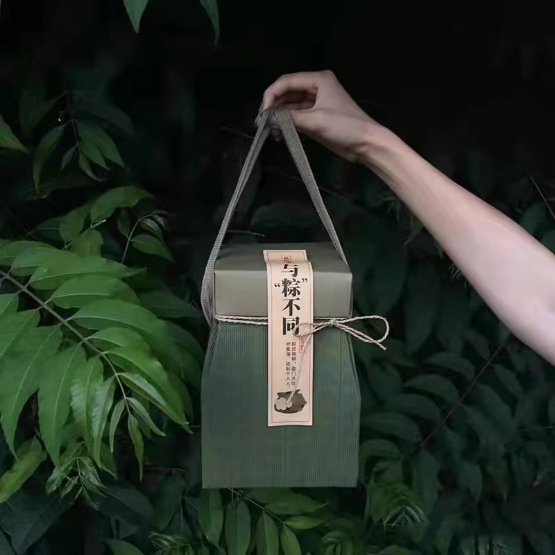 2025端午粽子礼品包装盒8个装咸鸭蛋瓦楞礼盒蛋糕盒跨境热销
