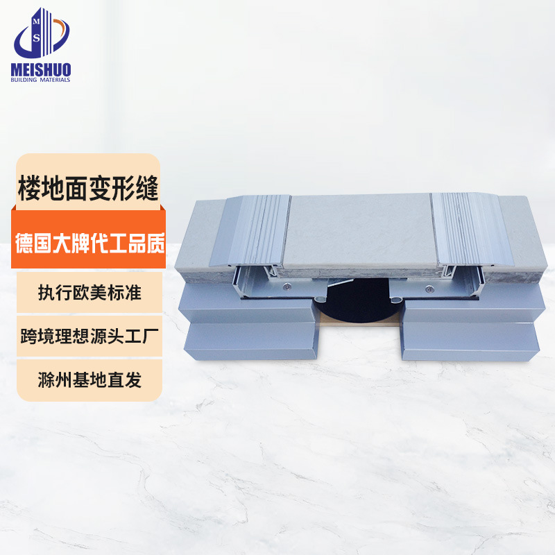 楼地面变形缝铝合金不锈钢伸缩缝美硕特别设计南京南站接缝