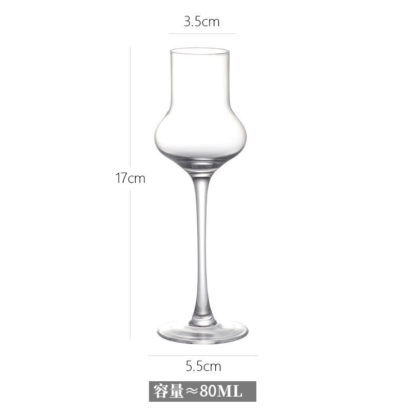 Taza de degustación de whisky creativa, taza de cóctel de alto valor comercial, taza de olor de licor de lujo, taza de fragancia de alta calidad