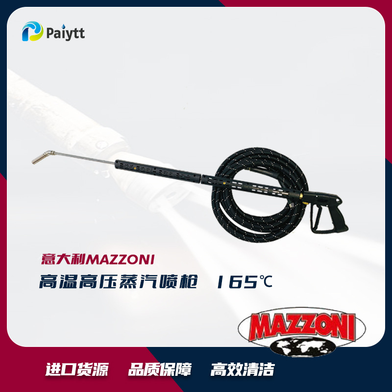 意大利 蒸汽喷枪 蒸汽软管 蒸汽清洗用  160度 带扳机