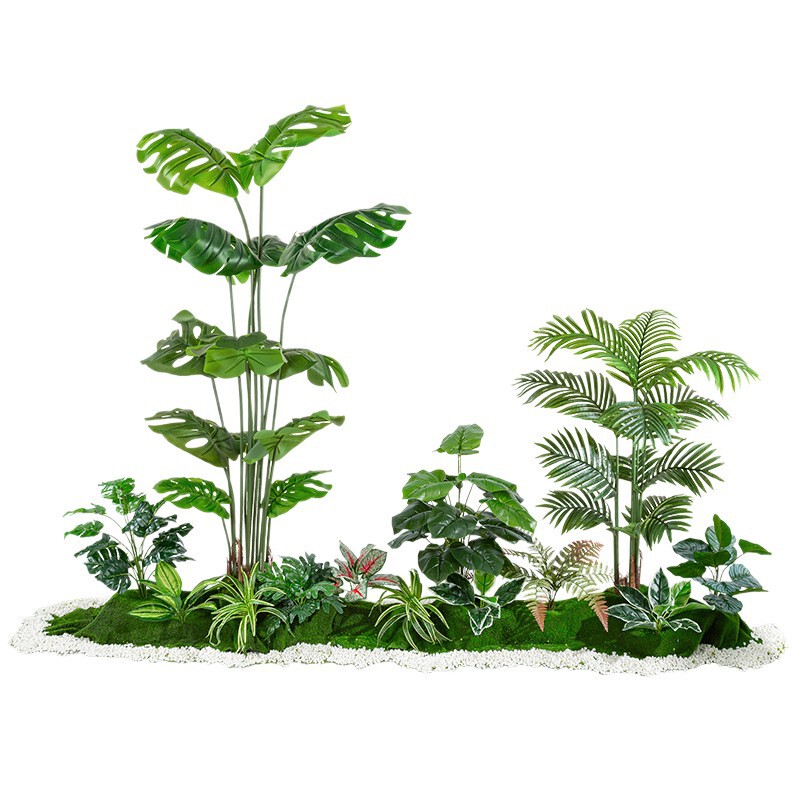仿真绿植盆栽植物造景室内装饰摆件搭配场景橱窗商场内景观仿真树|undefined
