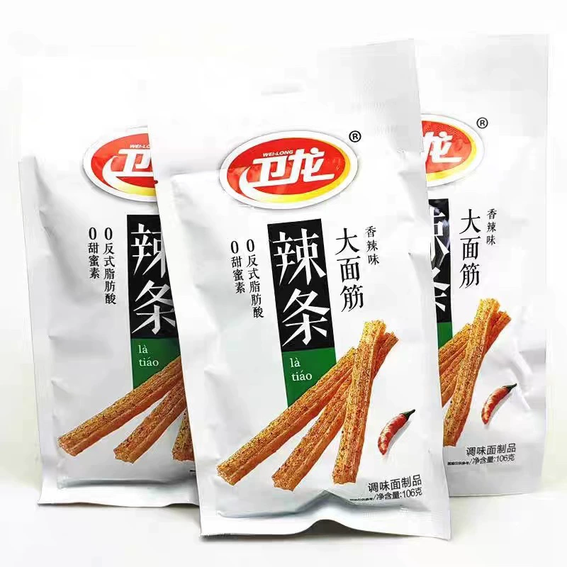 卫龙 Spicy 106g Small Small Global Glutiny Small Small Spicy Stick Small Bands Small Glutons Campus Snacks Full Box