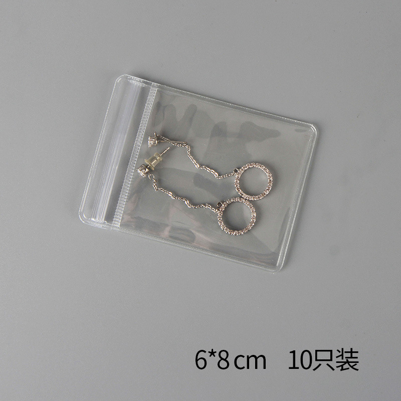 Caja de joyería antioxidante joyería de mano bolsas de sellado pendientes pendientes collares pendientes bolsas de almacenamiento de brazaletes portátiles