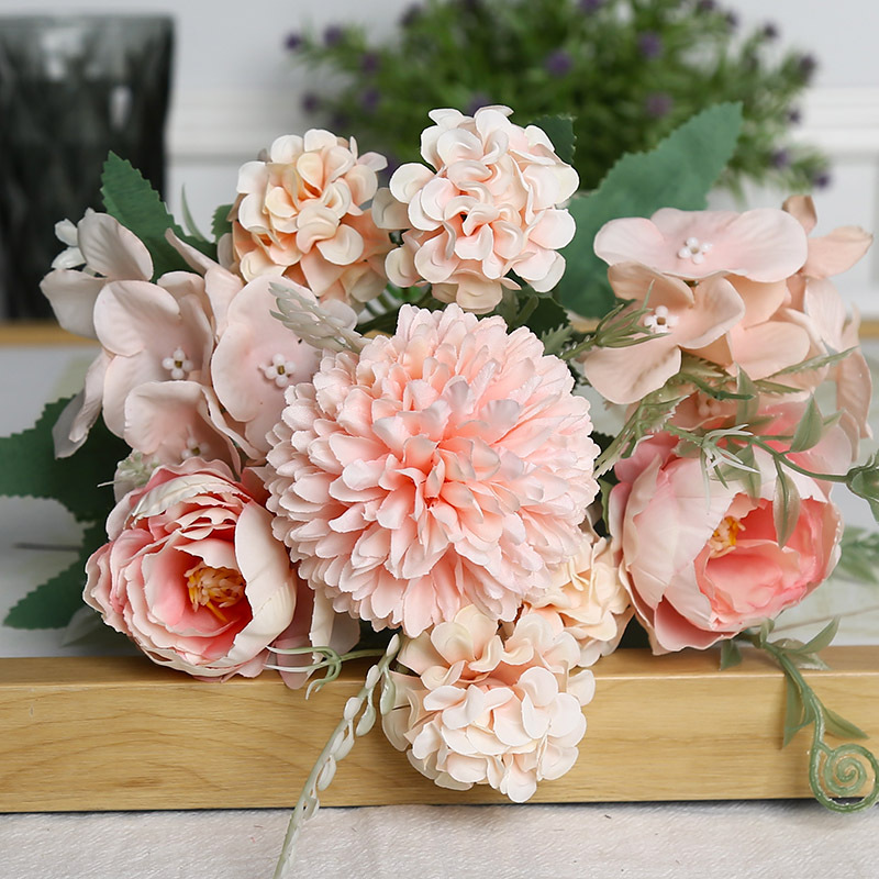 핑크 모란 조합