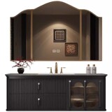 Французская ретро -рок -плита бесшовная интегрированная бассейн Комбинированность Современная американская умывальника Washbasin Oak Luxury Stone