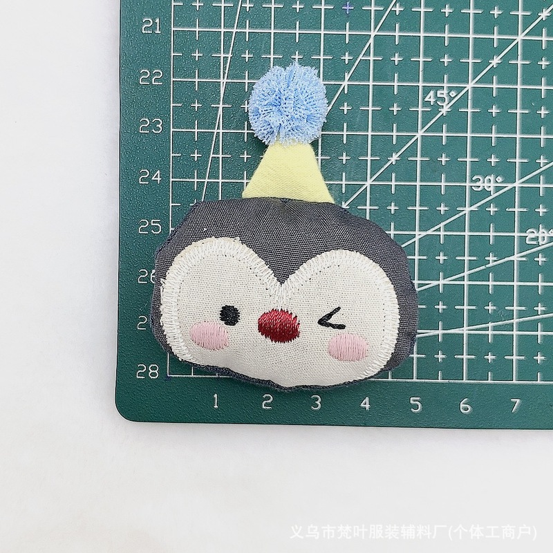 韓国漫画生地手作り綿ヘアピンヘアアクセサリーヘアバンドアクセサリーバッグ衣類衣類アクセサリー装飾アクセサリー|undefined