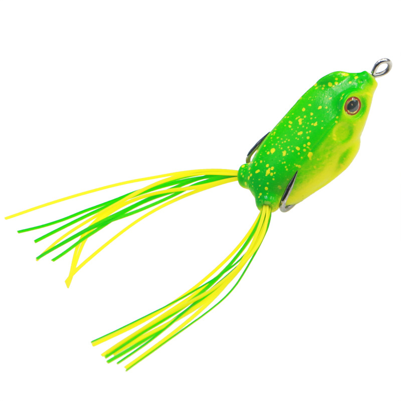 Soft Frogs Lures Soft Baits Bass Trout Fresh Water Fishing Lure