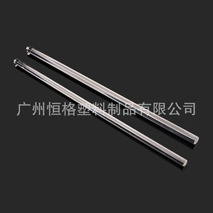 Manufacturer Wholesale Plexiglass Rod Towel Rack Plastic Round Rod Decoration Decorative Rod Plastic Transparent Acrylic Hard Rod