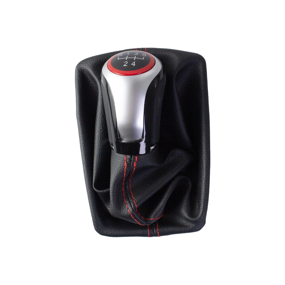 Nuevo al por mayor adecuado para Audi A4 S4 cabeza de cambio de marcha manual balonmano accesorios de funda a prueba de polvo image 4