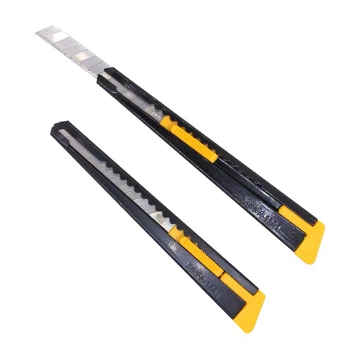 Wholesale art small iron knife, wallpaper knife, art sketch pencil knife, wallpaper express box opener, paper knife, utility knife