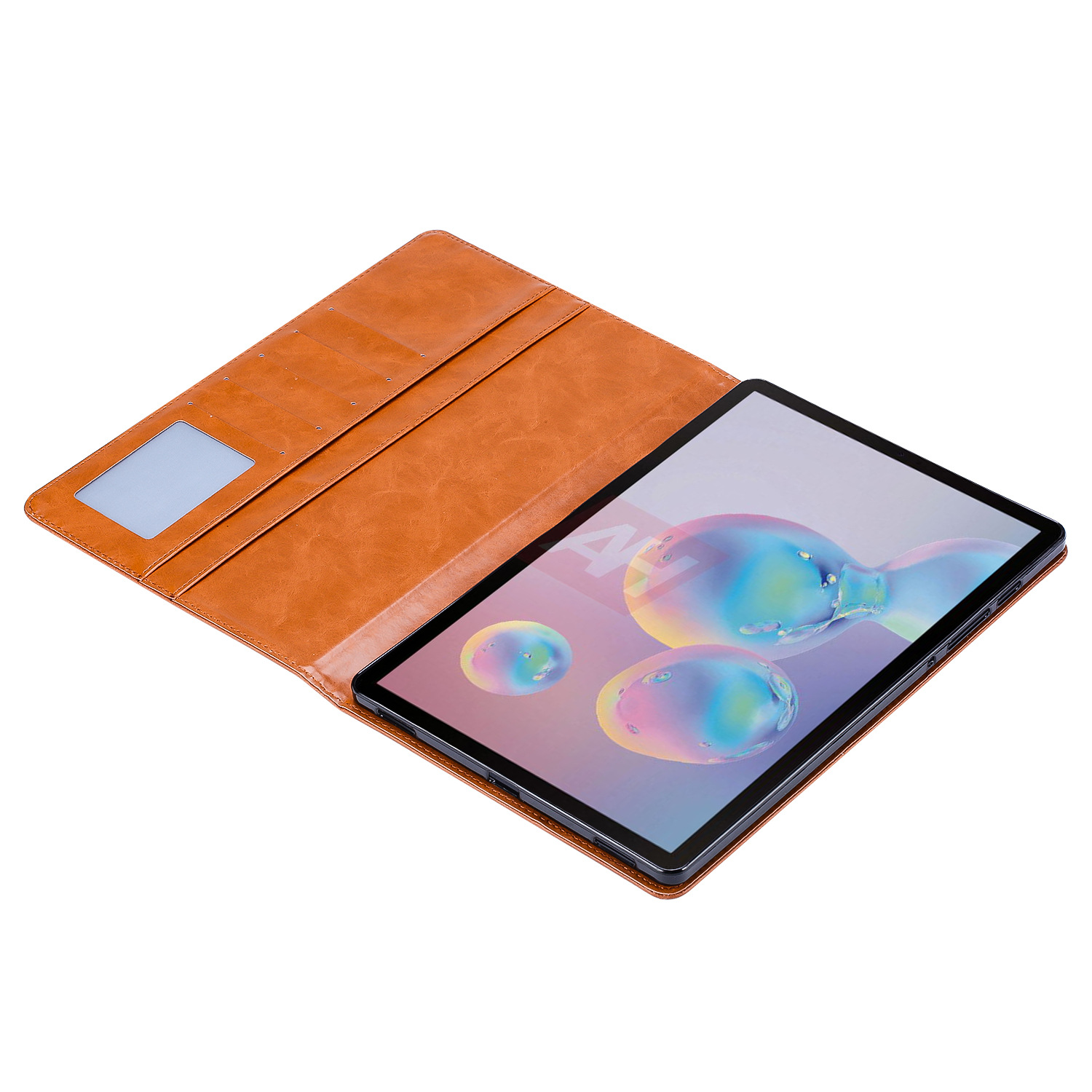 Aplicable a Samsung TAB S8 Funda de cuero X700 cartera Flip Funda de cuero tableta magnética funda protectora