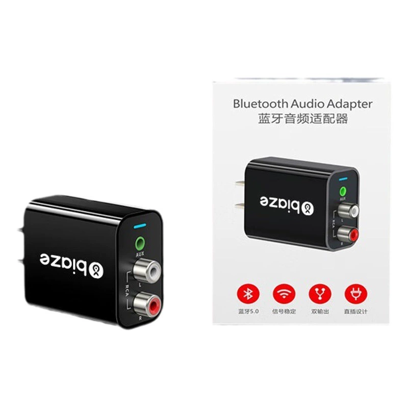 Biaz старый динамик модифицированный Bluetooth-приемник 5,0 аудиопередатчик беспроводной адаптер внешний интерфейс AUX