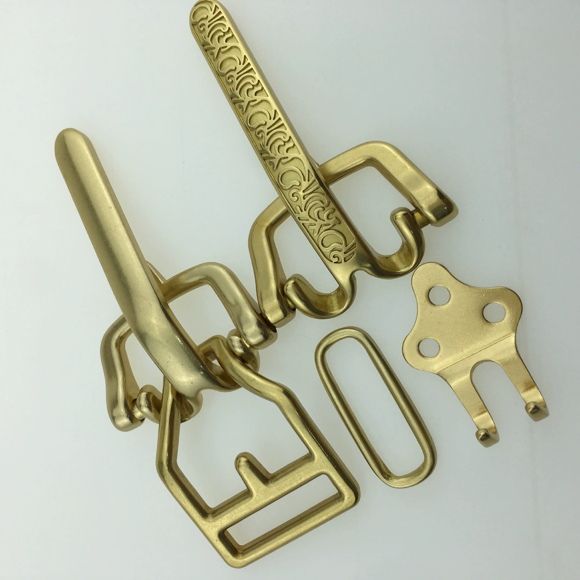 Brass belt, buckle, European style