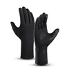 Winter ski liner, men's street fleece keep warm windproof non-slip gloves