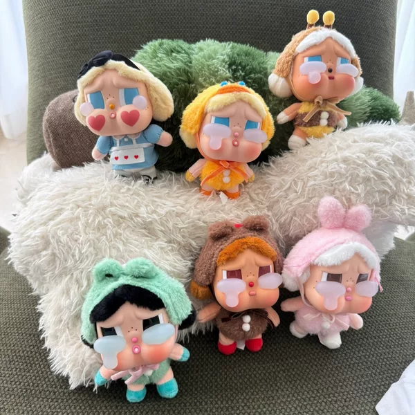 Crybaby Crying Doll Realistic Version Hot-Selling Pendant Blind Box Version Cute Keychain Bare Version Plush Toy