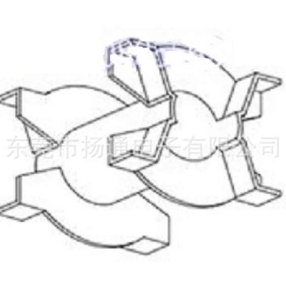 PQ40电源骨架PQ4040变压器骨架无针bobbin