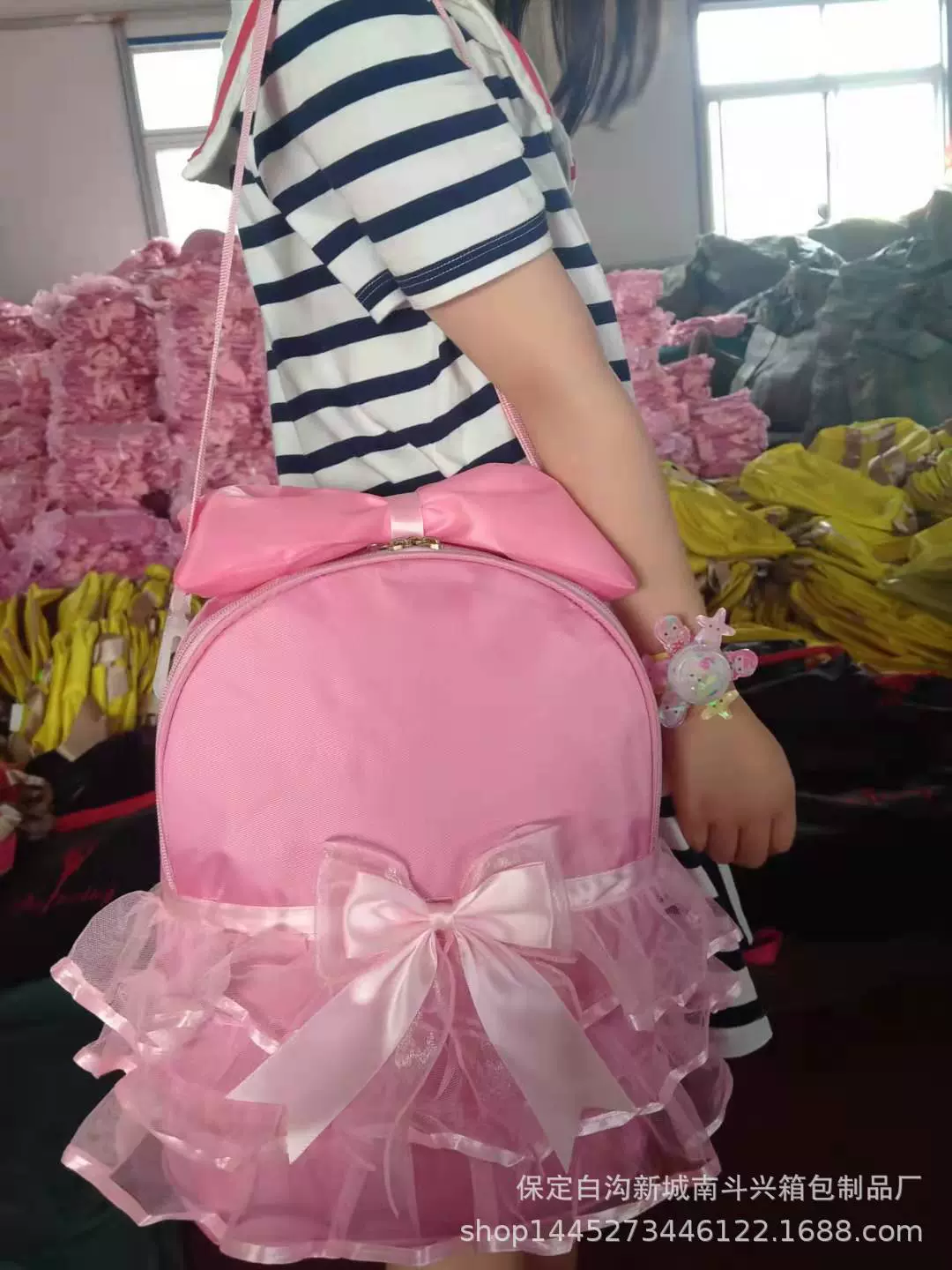 双肩舞蹈包儿童跳舞背包女童练功服收纳包儿童舞蹈书包印字大容量