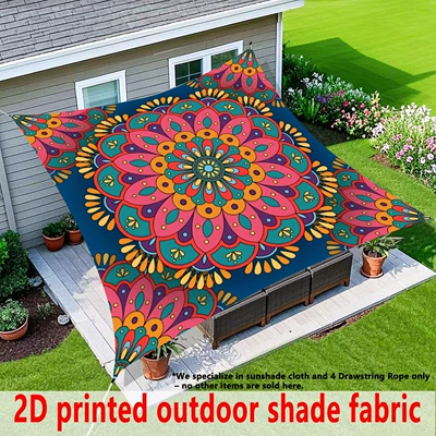 Floral Gradient Color Outdoor | Avtomobil yan çətirləri - zyb-412-150150cm