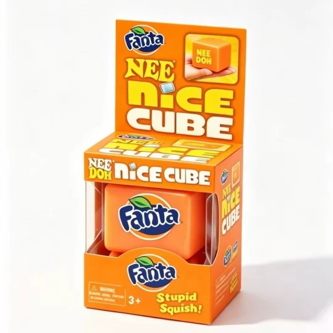 Decompress TPR Decompress Ice Cube NeeDoh Nice Cube Schylling Sensory Squeeze