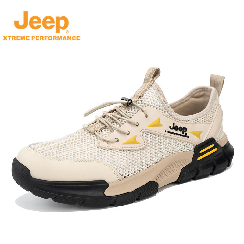 Jeep/Jeep New Trendy Versatile Casual Shoes Breathable Mesh Shoes Lightweight Non-Slip Mountaineering Hiking Shoes Jeep/Jeep New Trendy Versatile Casual Shoes Breathable Mesh Shoes Lightweight Non-Slip Mountaineering Hiking Shoes