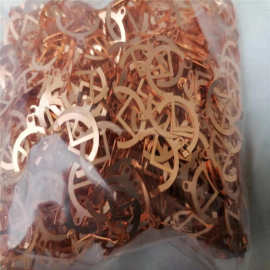 加工零切紫铜板紫铜管激光切割折弯焊接铜片定制紫铜 片雕刻电镀