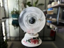 FY琉璃平花轮8成人儿童轮滑鞋轮子高弹耐磨轮花式