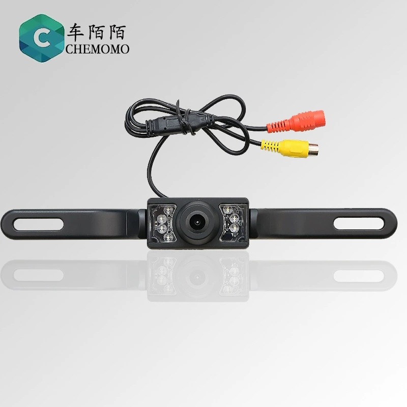 Внешняя длинная рамка номерного знака, инфракрасный свет, автомобильный задний вид высокой четкости, водонепроницаемая камера заднего вида, дисплей, записывающее устройство для вождения