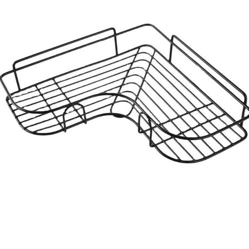 Bathroom corner storage rack without punching kitchen bathroom washbasin traceless wall-mounted tripod home storage rack