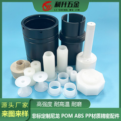 CNC プラスチックアクセサリー加工 ABS プラスチック製品 PC ナイロン旋削フライス複合加工 POM 精密部品加工