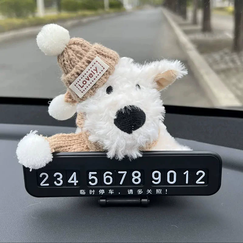 Западный Хайлендс парковочный знак автомобильный набросок щенок украшения автомобиля номерной знак в автомобиле Переместить номерной знак через границу оптом